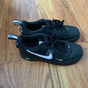 Nike Air Force 1 Branded Black